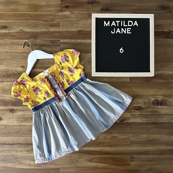 Matilda Jane x Joanna Gaines Choose Your Own Path Down Home Floral Tunic Top 6 - Picture 1 of 8